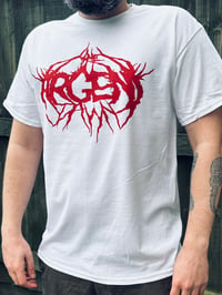 Logo Tee - White/Red