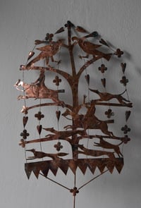 Image 2 of Folk tree with hunters
