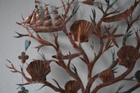 Image 4 of Coral with shells, fish and galleon