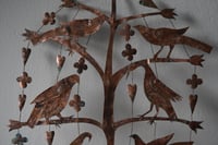 Image 3 of Birds and hearts in folk tree