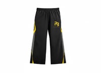 Purpose built yellow stripe windbreaker pants 
