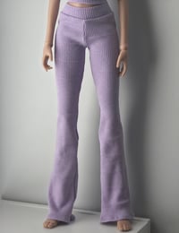 Image 1 of Purple Belled Leggings