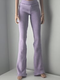 Image 2 of Purple Belled Leggings