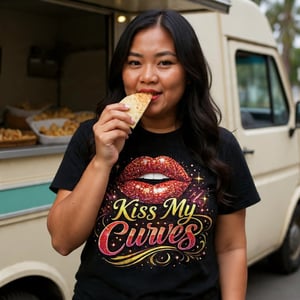 Image of KISS MY CURVES T-SHIRTS