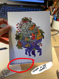 Image 4 of SAKRAFKA - "fruit of our love" print