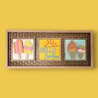 Image 1 of Chicken Wire Interchangeable Frame/Interchangeable Frame/Chicken Wire Frame/Insert Frame