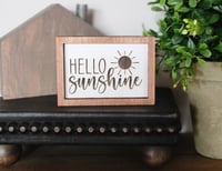 Image 2 of Mini Farmhouse Signs/Mini Tiered Tray Signs/Mini Signs/Small Signs/Farmhouse Decor