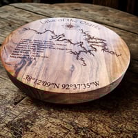 Image 2 of Lake of the Ozarks Riser/Engraved Lake Map Riser