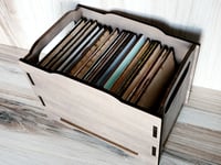 Image 3 of Stackable Storage Box/Leaning Ladder Insert Storage Box/Small Storage Box/Interchangeable Tile St...