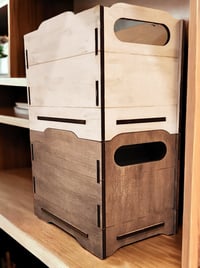 Image 4 of Stackable Storage Box/Leaning Ladder Insert Storage Box/Small Storage Box/Interchangeable Tile St...