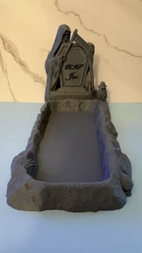 Image 8 of Grave Plot Dice Tray with Tombstone & Grim Reaper