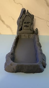 Image 10 of Grave Plot Dice Tray with Tombstone & Grim Reaper