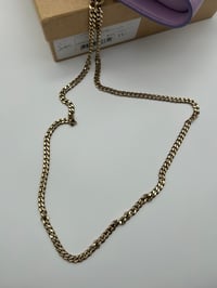 Image 20 of Christian Louboutin Loubi54 Lilac Calf Leather Gold Chain Bag