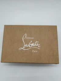 Image 21 of Christian Louboutin Loubi54 Lilac Calf Leather Gold Chain Bag