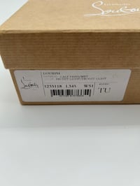 Image 22 of Christian Louboutin Loubi54 Lilac Calf Leather Gold Chain Bag