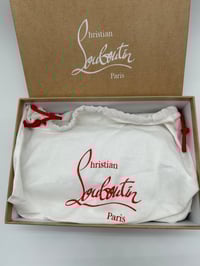 Image 23 of Christian Louboutin Loubi54 Lilac Calf Leather Gold Chain Bag