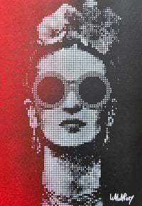 Image 1 of Frida Lunettes rouge noir