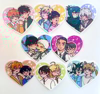 Image 1 of Yaoi heart stickers
