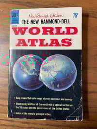 Image 1 of Vintage Pocket World Atlas
