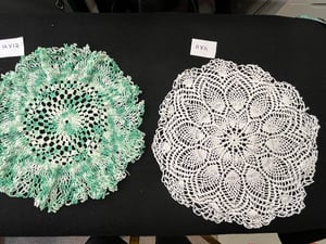 Image of Lot of 6 Vintage Doilies
