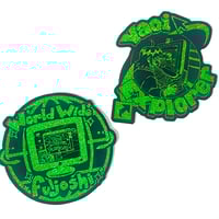 Image 2 of yaoi explorer and worldwide fujoshi holo stickers