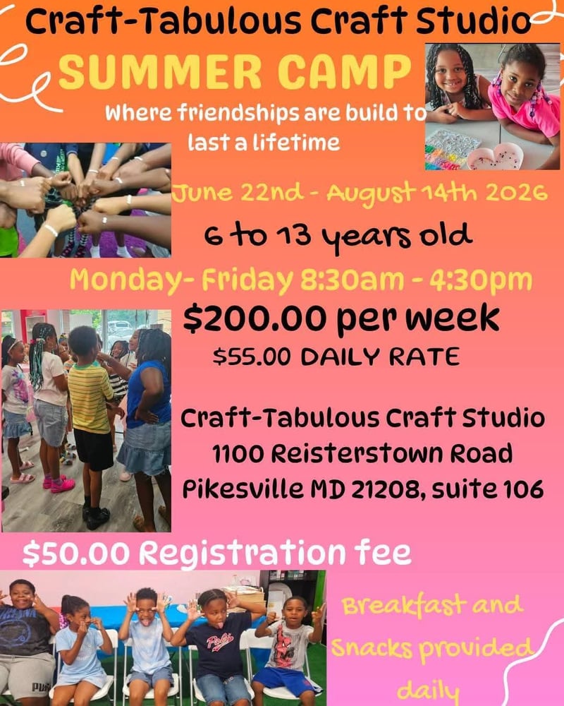 Image of Craft-Tabulous Summer Camp