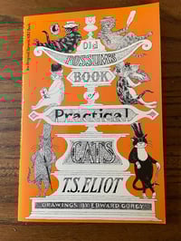 Image 1 of Vintage TS Eliot Book of Practical Cats Illustrated by Gorey
