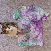 Image 1 of Loaf Lineup "Purple Swimming Pool" Ice-Dyed Tees
