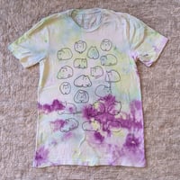 Image 3 of Loaf Lineup "Purple Swimming Pool" Ice-Dyed Tees