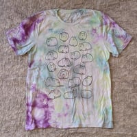 Image 4 of Loaf Lineup "Purple Swimming Pool" Ice-Dyed Tees