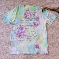 Image 5 of Loaf Lineup "Purple Swimming Pool" Ice-Dyed Tees