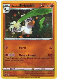 Galarian Sirfetch'd - 095/192 (Cosmos Holo) - Miscellaneous Cards & Products - Near Mint