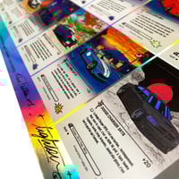 Image 3 of 💎 UNCUT - Planche de cartes Rares signée 1ère édition (50x32cm)