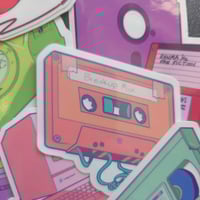 Image 1 of Retro Tech Stickers - $4 each or 12 for $30