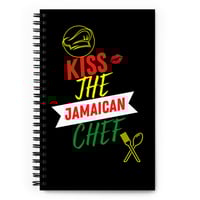 Image 1 of Kiss the Jamaican Spiral notebook