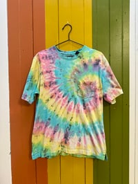 Image 1 of Krusty's Kustoms Rainbow Spiral Tee