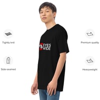 Image 2 of Men’s Eyes Wide premium heavyweight tee