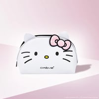 Image 1 of Hello Kitty Dome Makeup Travel Pouch - Blush Pink