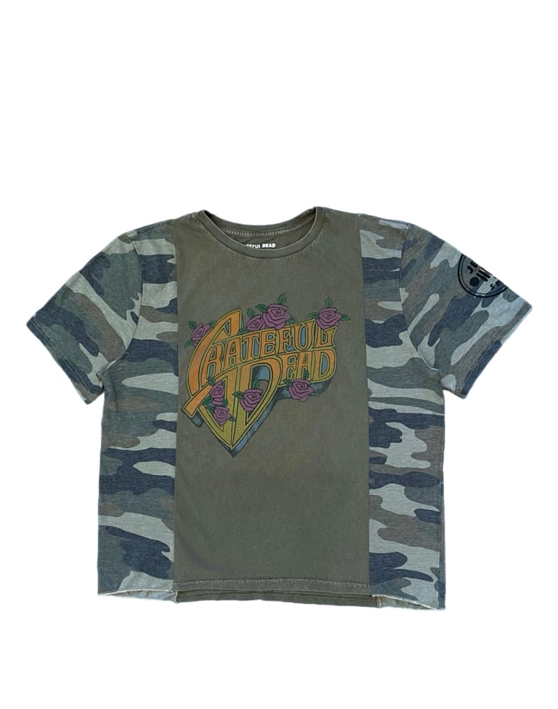 Grateful Dead Camo Sleeve Tee