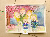 Image 2 of Anything Goes Watercolour Illustration