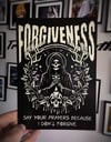 FORGIVENESS 