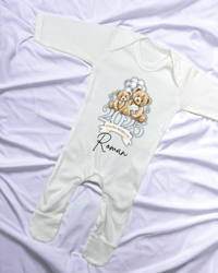 Image 1 of Our First Mother’s Day Sleepsuit