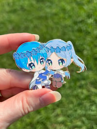 Image 1 of Uki Uki Part 2 - chibi enamel pin 