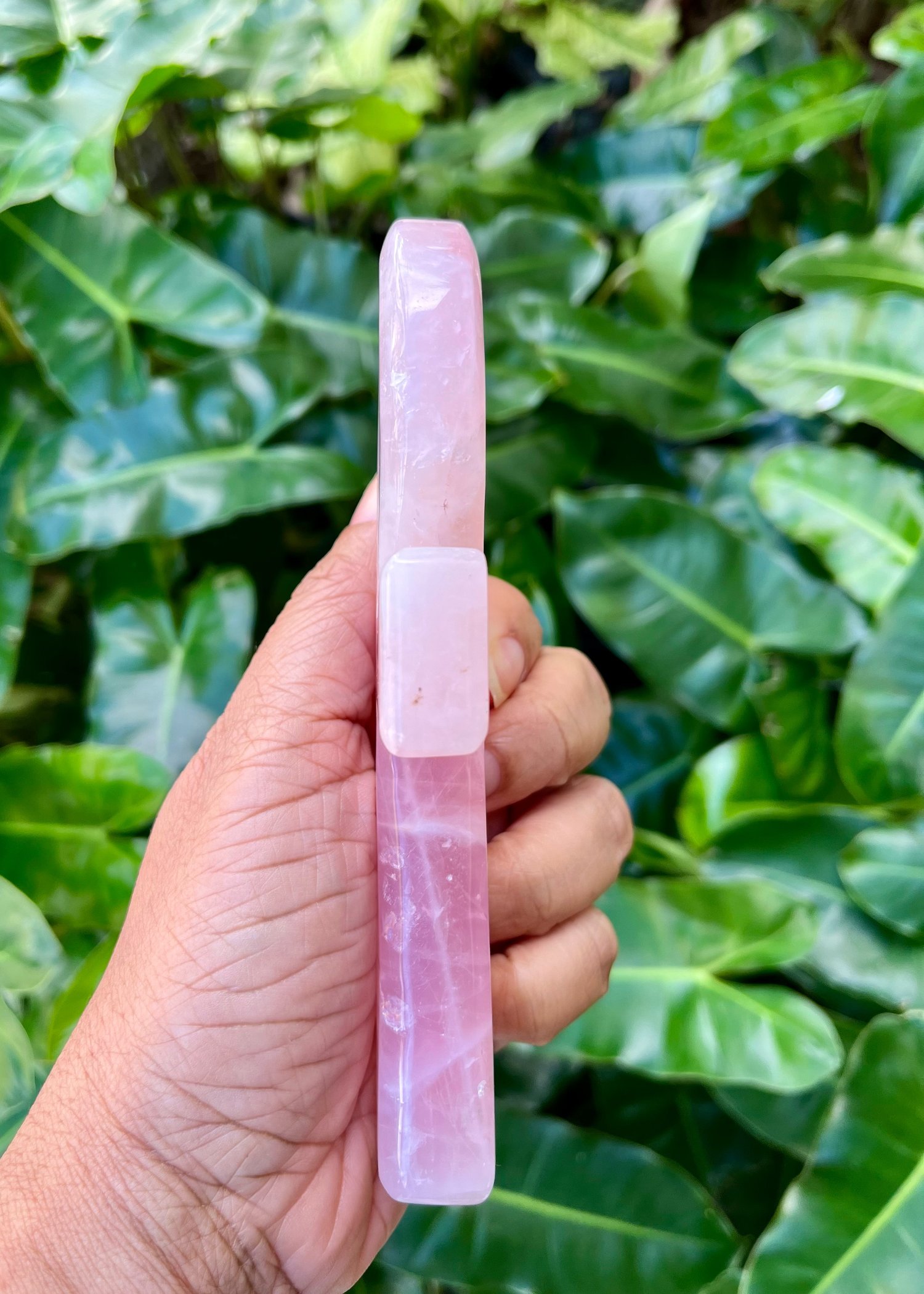 Image of Rose Quartz Ankh 