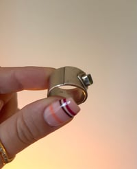 Image 3 of Peridot Princess Cut