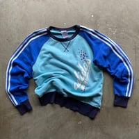 Image 1 of ADIDAS GLITTER HEARTS SWEATSHIRT