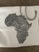 Image of Africa’s Fingerprint Hoodie with Rhinestone Drawstring