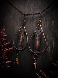 Image 2 of horned god hangers (can be earrings for non-sensitive ears)