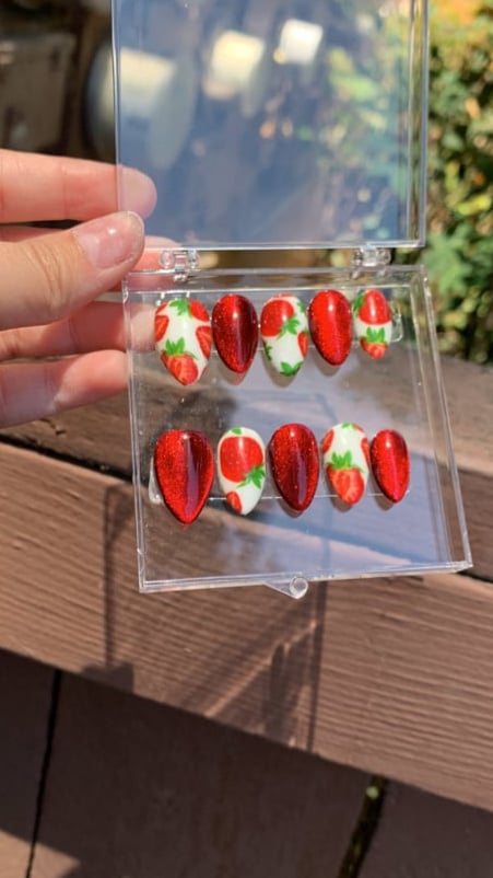 Image of Strawberry Shortcake Nails