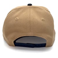 Image 5 of Boston Red Sox 9Forty A-Frame x Neighborhood Framework Collection (Sidepatch) Tan/Navy/Red/White